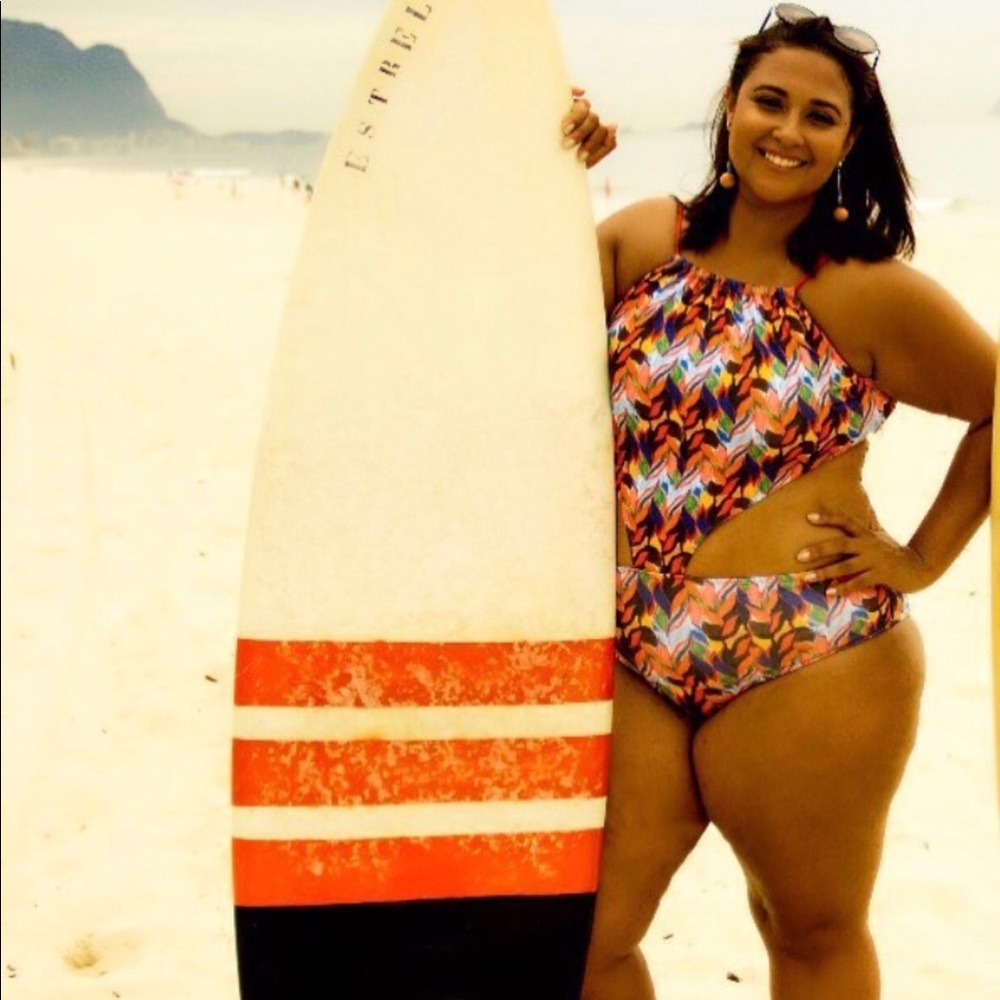 One Piece Plus Size Bikini